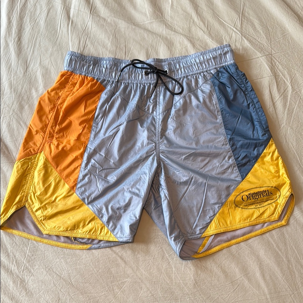 AlphaStyle Torres Tangram Shorts